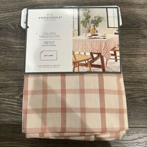 Threshold Oblong Tablecloth - 60” x 104”